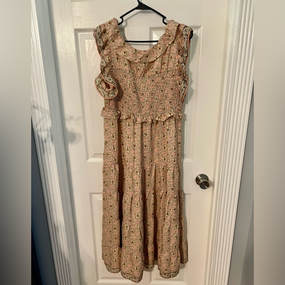 Max Studio Floral Ruffle Dress - Picture 4 of 4